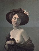 Felix Vallotton Woman in a Black Hat Germany oil painting artist